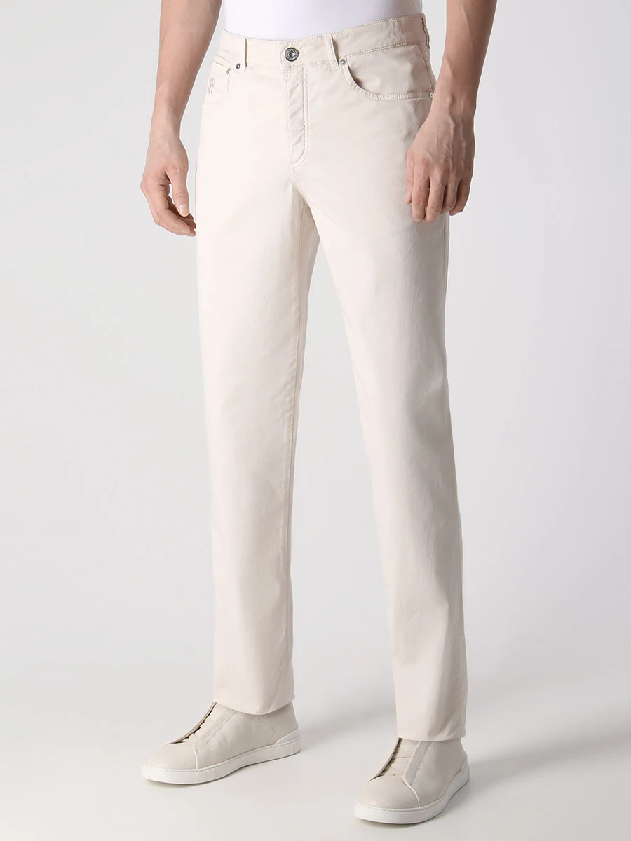 Джинсы Slim Fit хлопковые