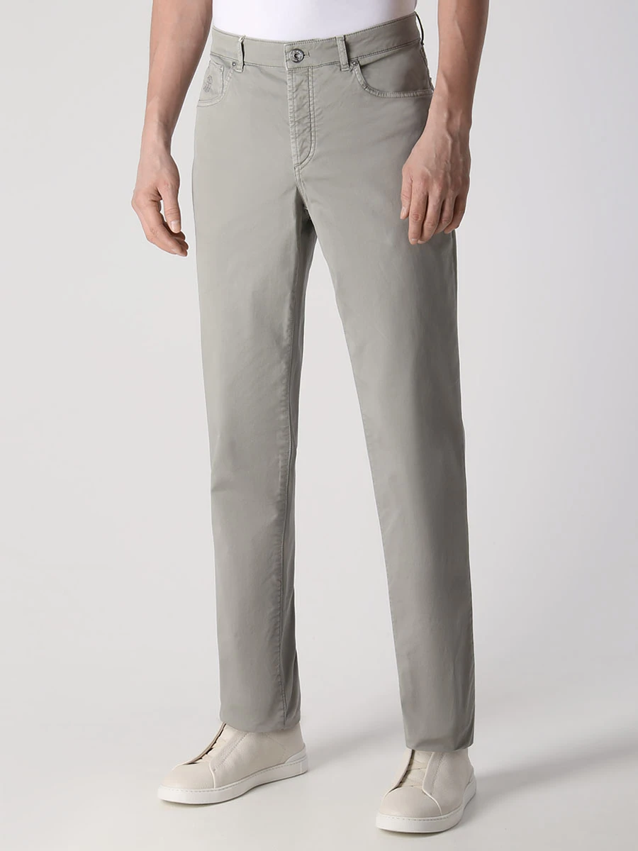 Джинсы Slim Fit хлопковые