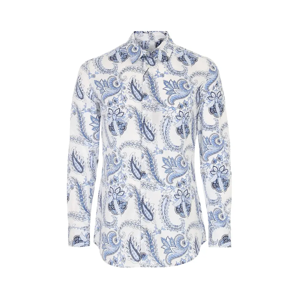 Рубашка Slim Fit хлопковая