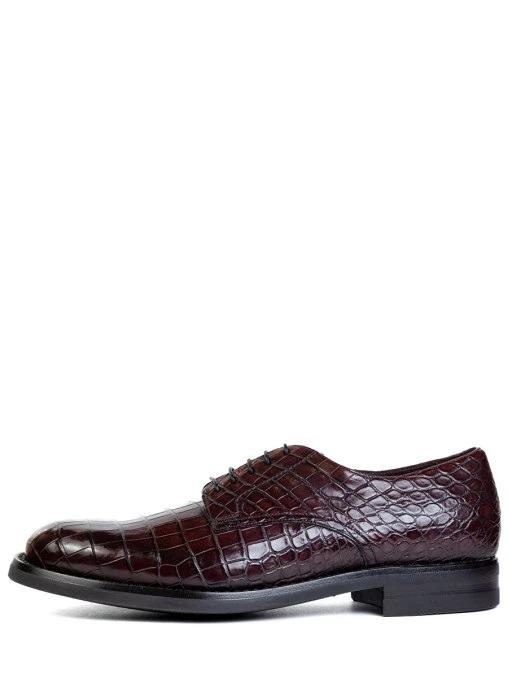 Дерби из кожи крокодила BRIONI