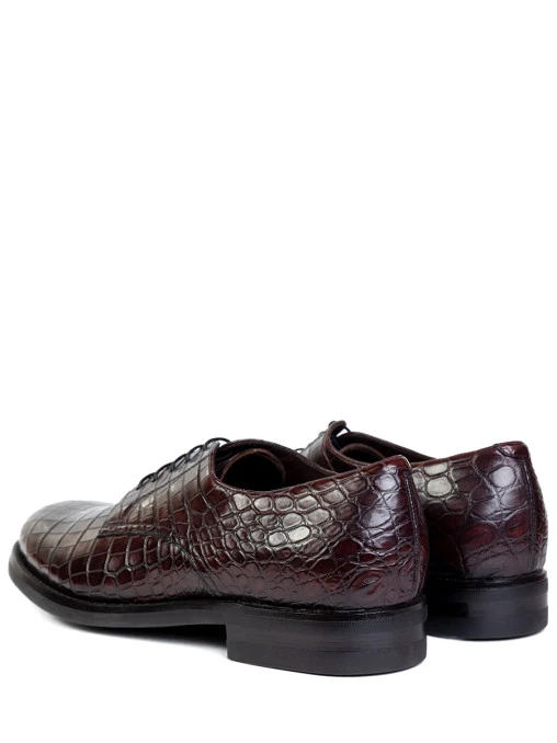 Дерби из кожи крокодила BRIONI