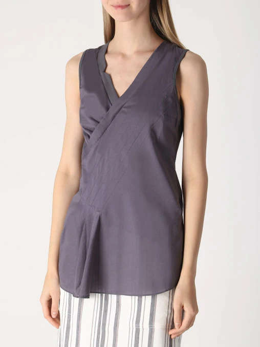 Топ хлопковый BRUNELLO CUCINELLI