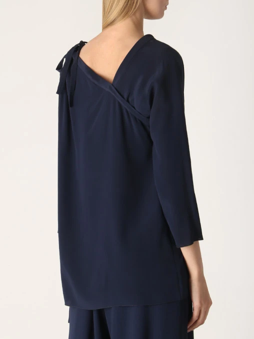 Блуза шелковая ALBERTA FERRETTI