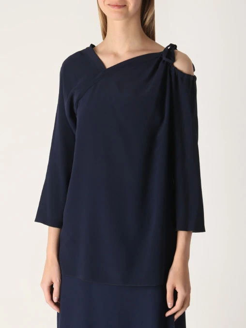 Блуза шелковая ALBERTA FERRETTI