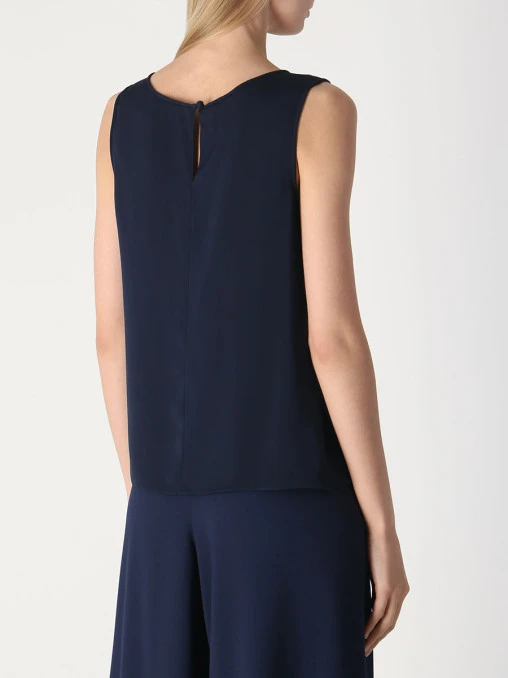 Топ шелковый ARMANI COLLEZIONI