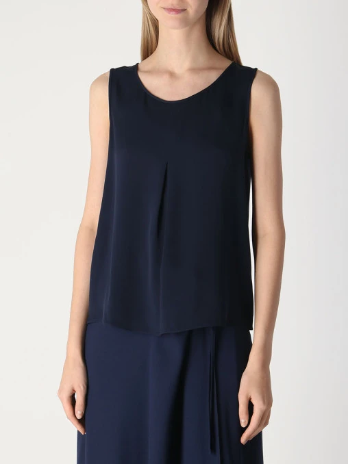 Топ шелковый ARMANI COLLEZIONI