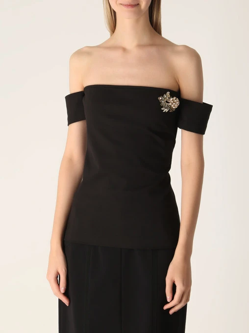 Топ из вискозы DSQUARED2