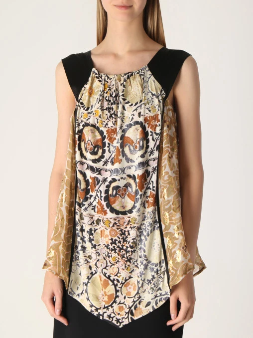 Топ с принтом JUST CAVALLI