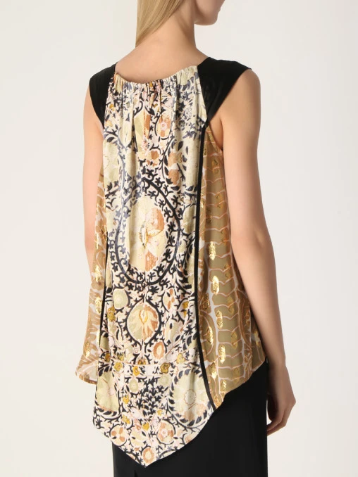Топ с принтом JUST CAVALLI