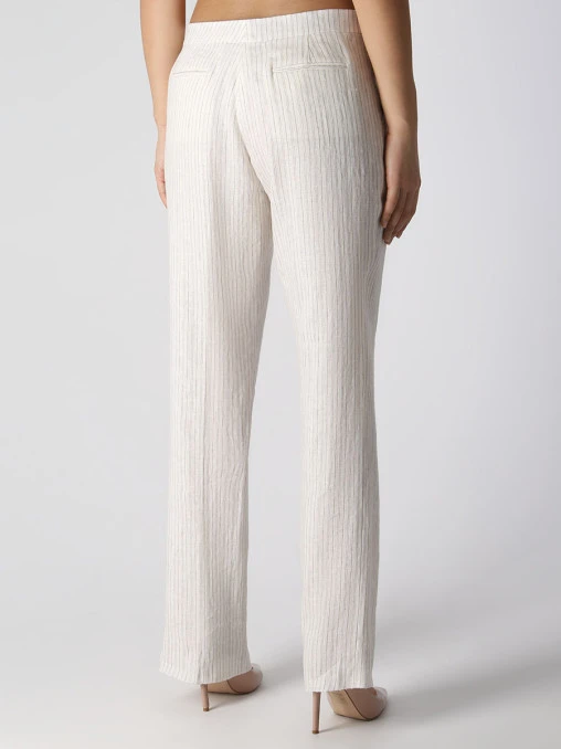 Брюки льняные ETRO
