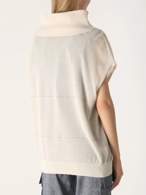 Топ хлопковый BRUNELLO CUCINELLI