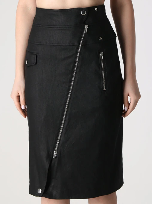 Юбка однотонная GAULTIER