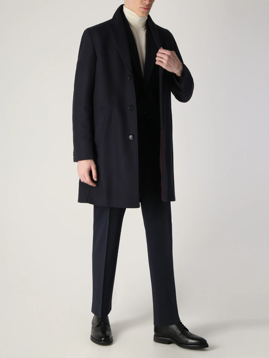 Пальто шерстяное