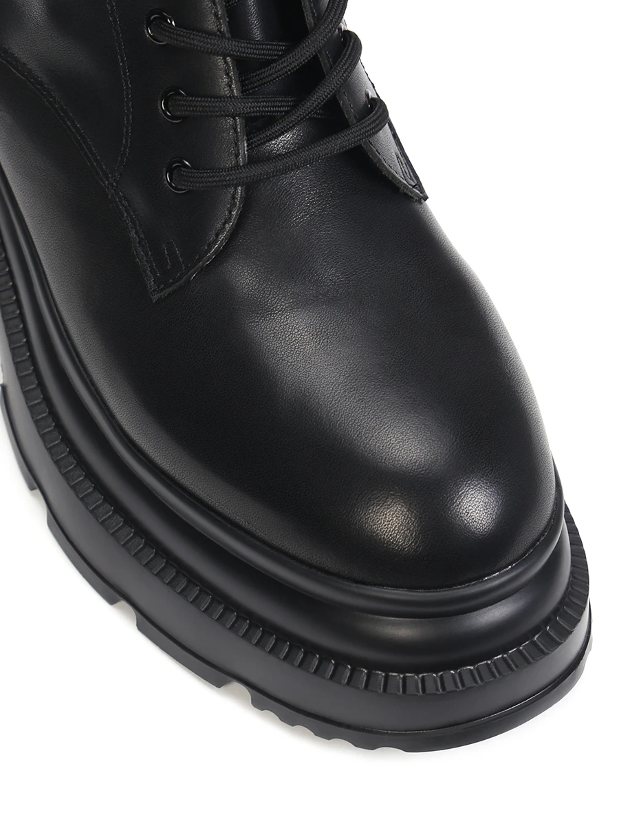 Ботинки кожаные