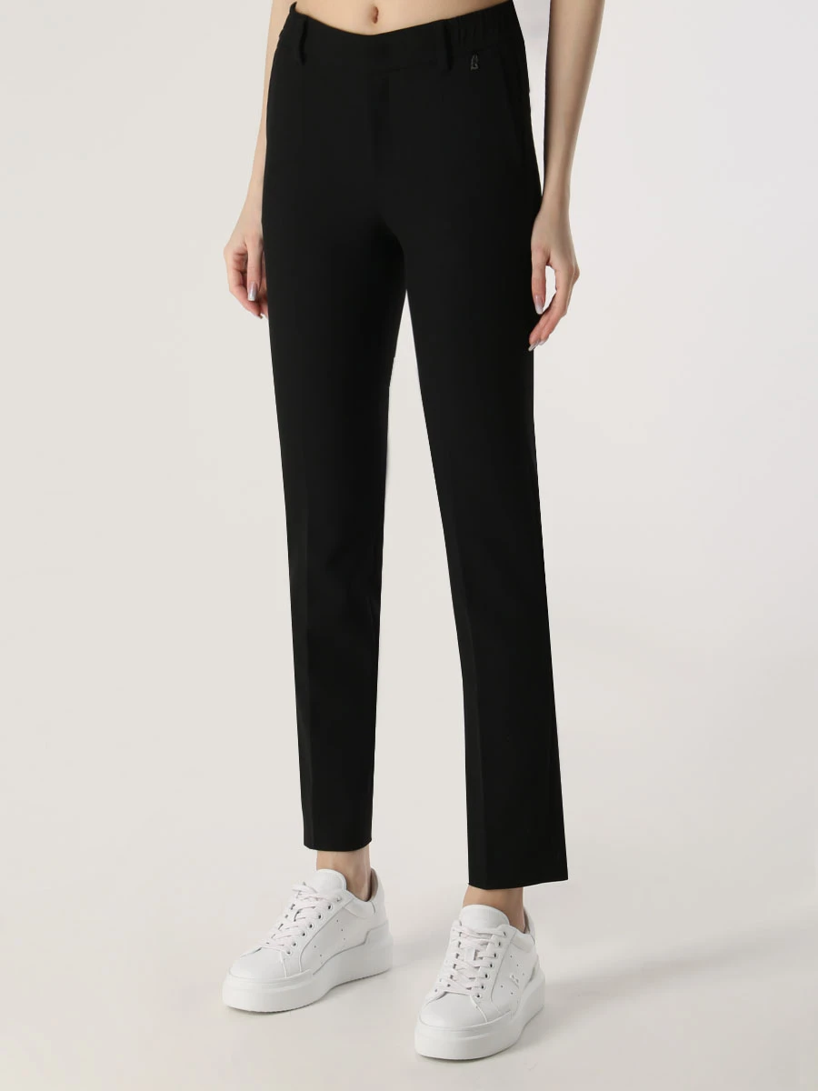 Брюки однотонные