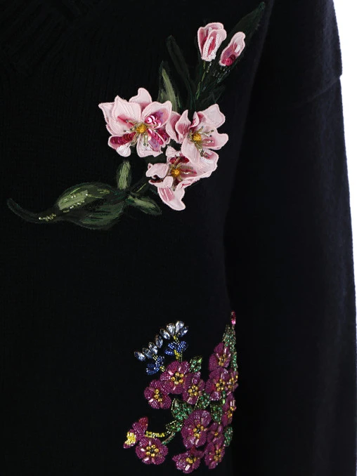 Пуловер с принтом DOLCE & GABBANA