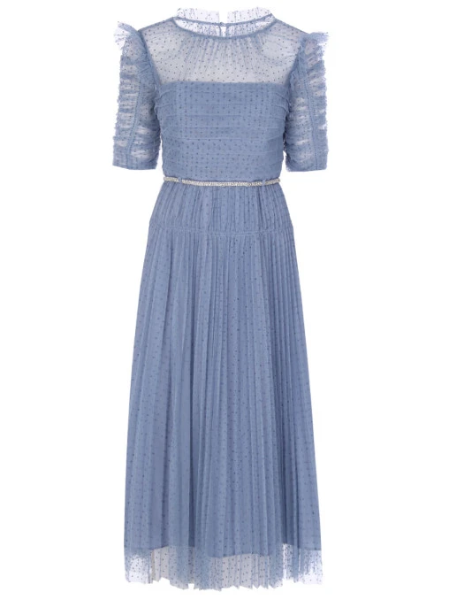 Платье из сетки SELF-PORTRAIT