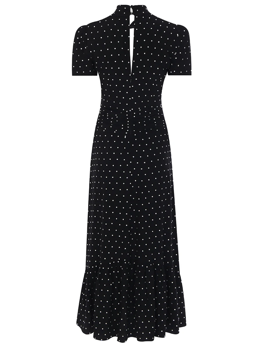 Платье со стразами