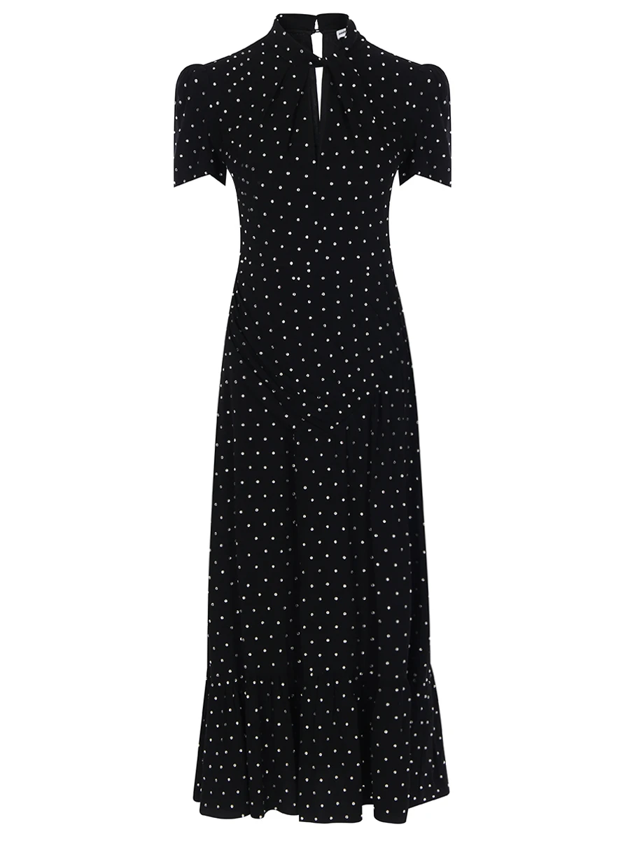 Платье со стразами