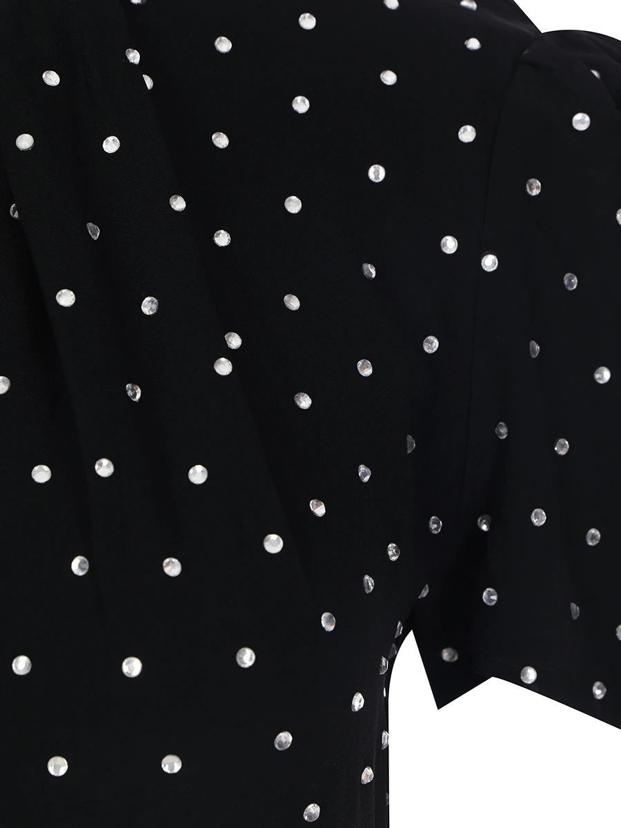 Платье со стразами