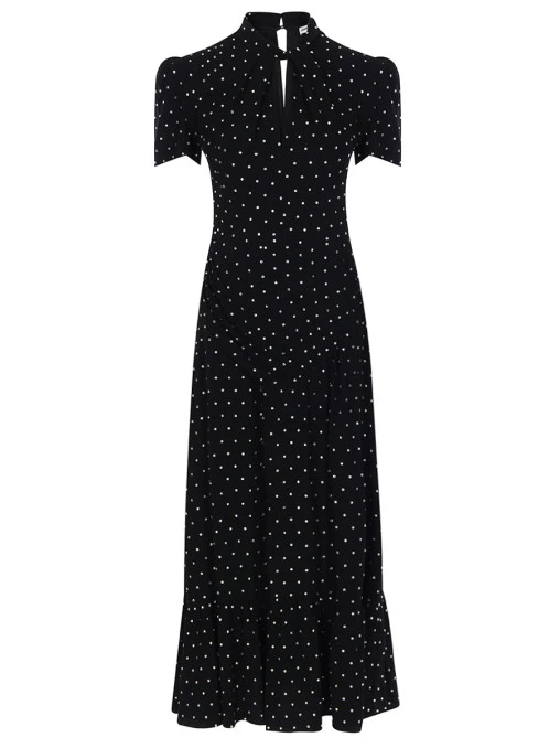 Платье со стразами SELF-PORTRAIT