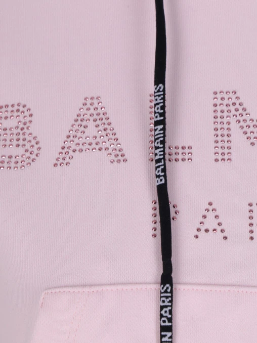 Худи хлопковое BALMAIN