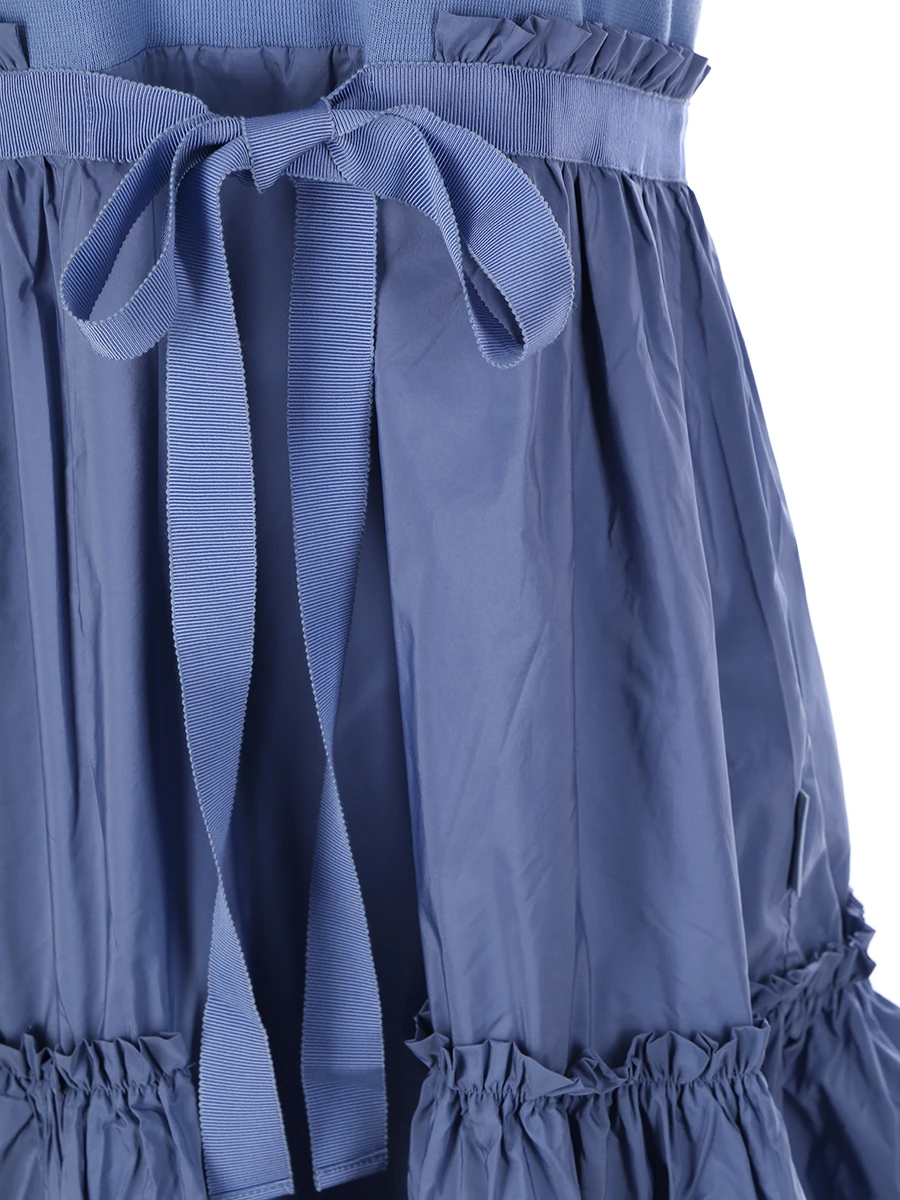 Платье однотонное