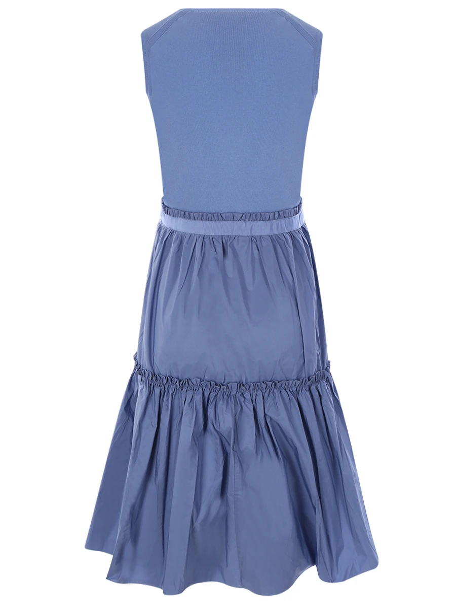 Платье однотонное