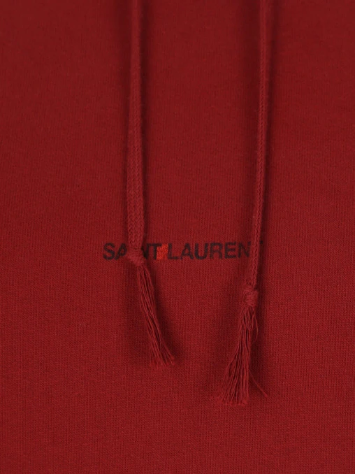 Худи хлопковое SAINT LAURENT