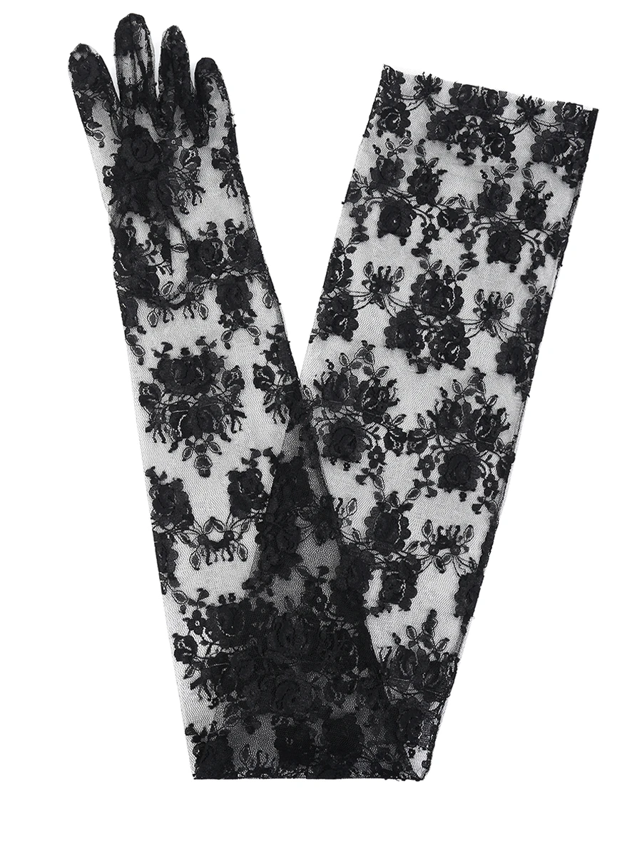 Перчатки кружевные