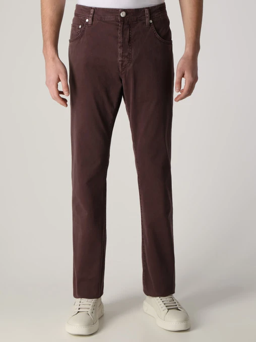 Джинсы Regular Fit хлопковые JACOB COHEN