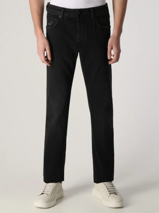 Джинсы Regular Fit хлопковые JACOB COHEN
