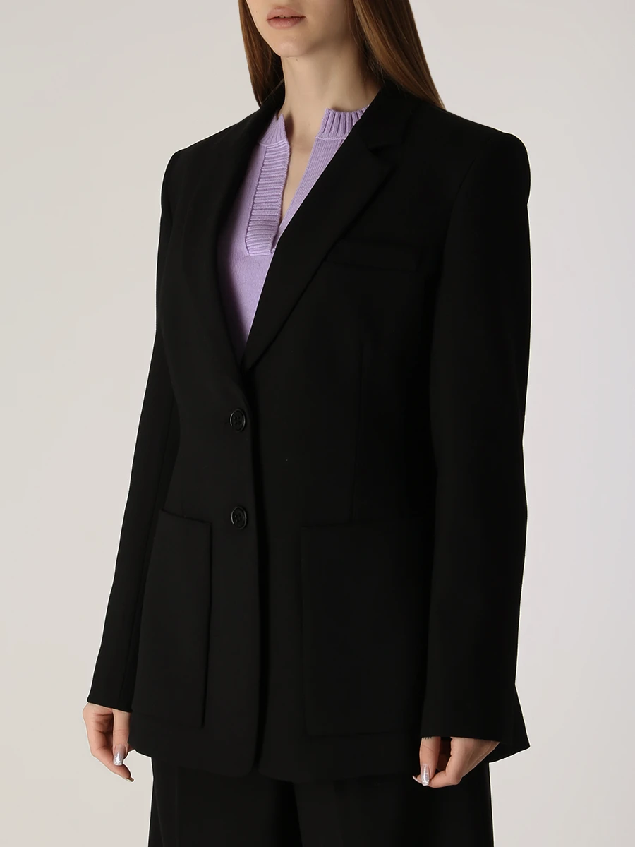 Пиджак однотонный