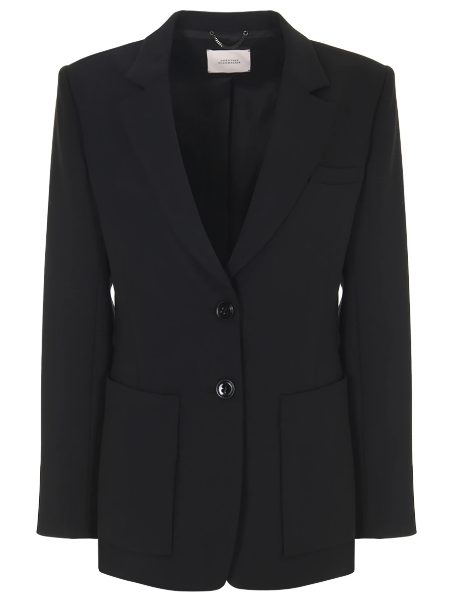 Пиджак однотонный