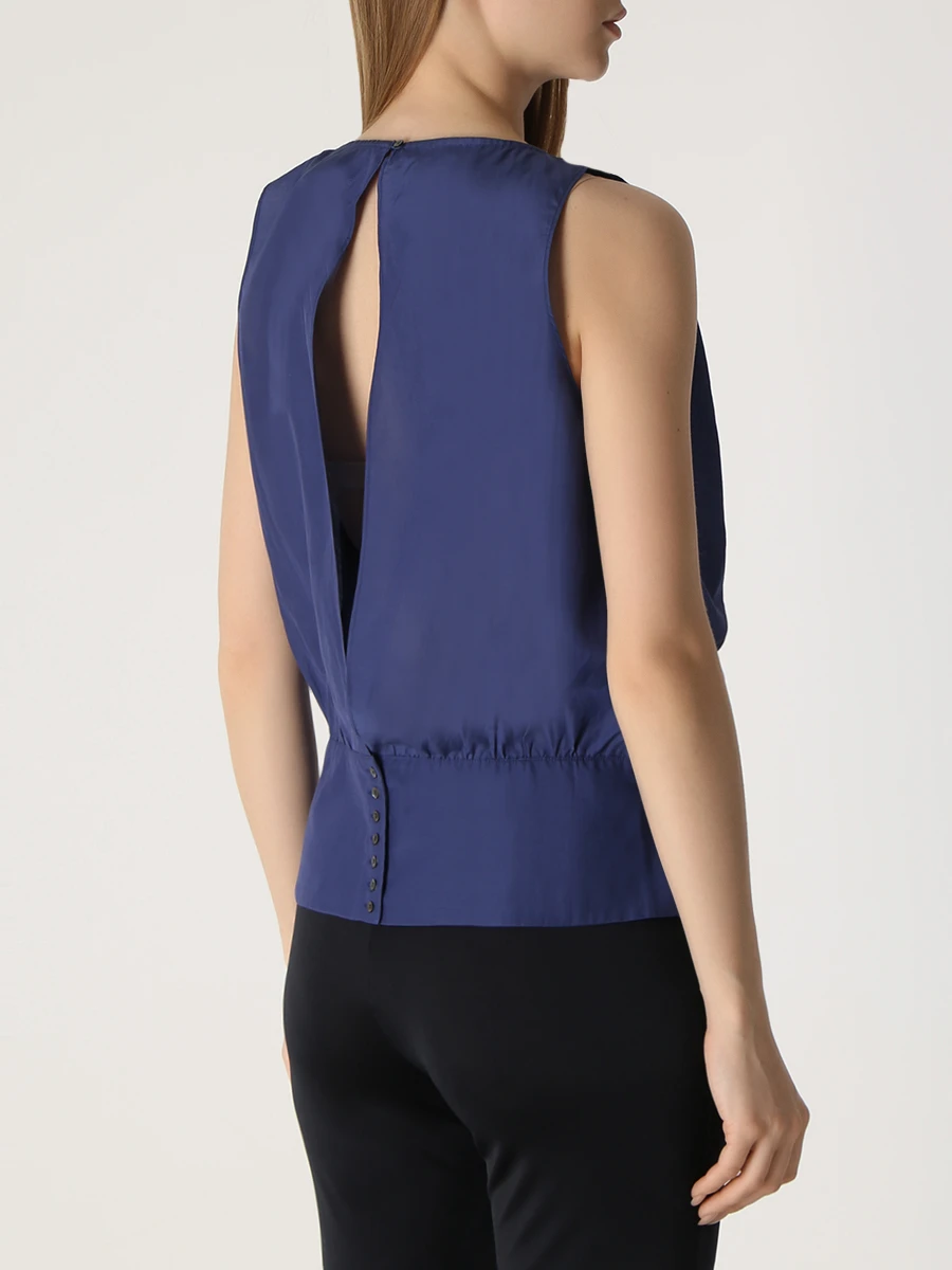 Топ из шелка и хлопка