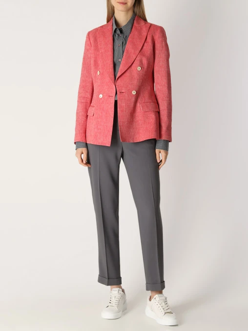 Брюки однотонные ALBERTA FERRETTI