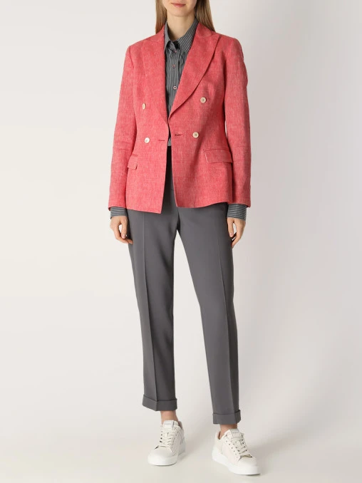 Брюки однотонные ALBERTA FERRETTI