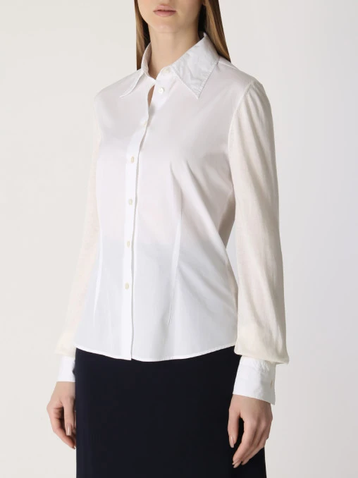 Блуза комбинированная BRIONI