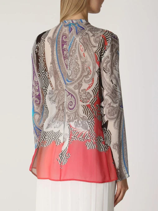 Блуза шелковая ETRO