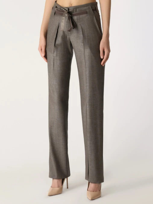 Брюки шерстяные TRICOT CHIC