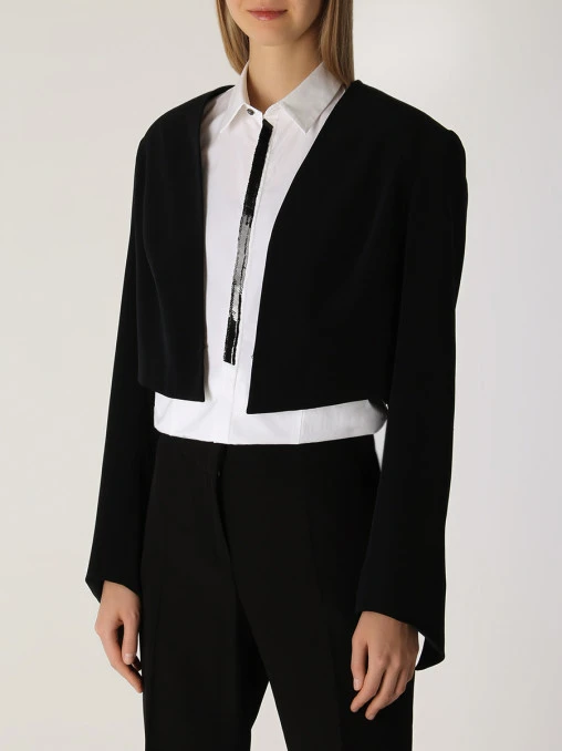 Жакет однотонный ANN LUCCI