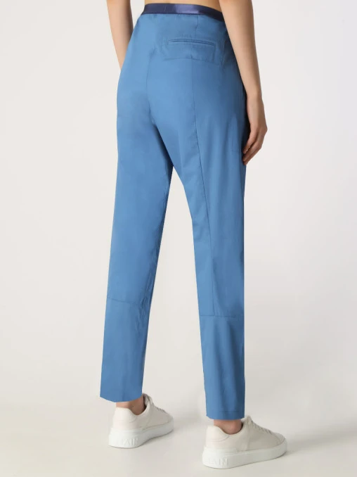 Брюки хлопковые JIL SANDER