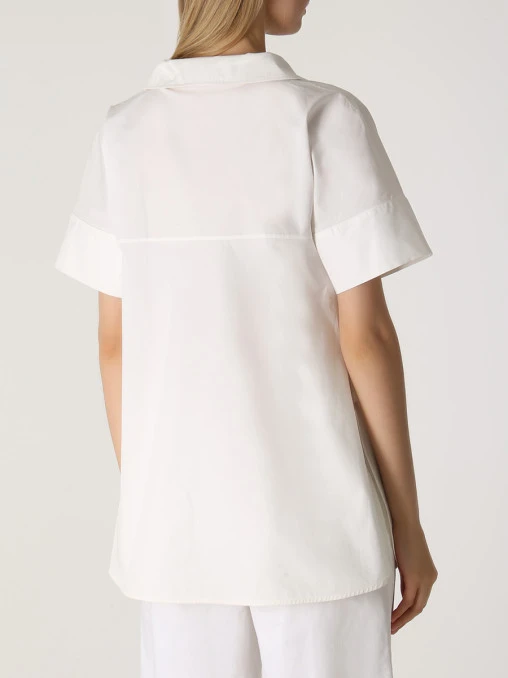 Блуза хлопковая JIL SANDER
