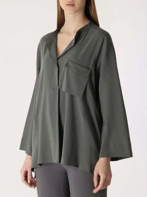 Блуза шелковая JIL SANDER