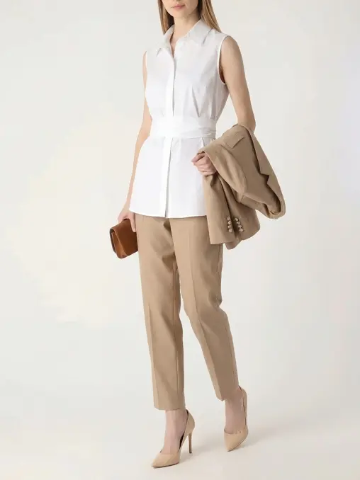 Блуза хлопковая KITON