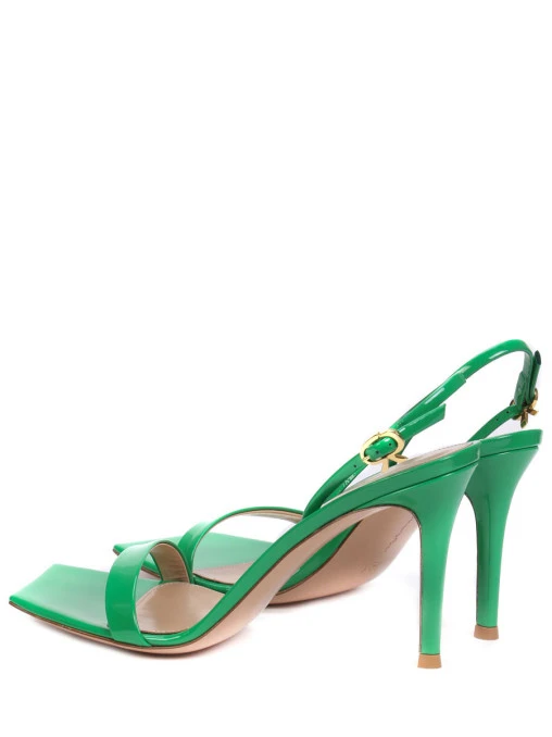Босоножки Ribbon лакированные GIANVITO ROSSI