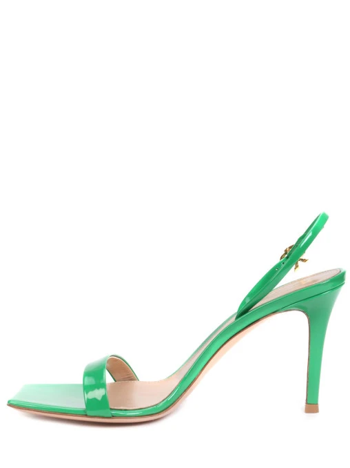 Босоножки Ribbon лакированные GIANVITO ROSSI