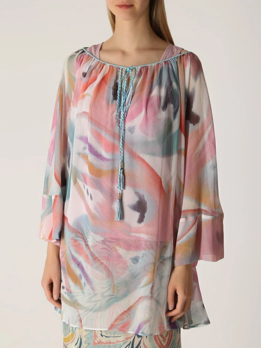 Блуза с принтом ETRO