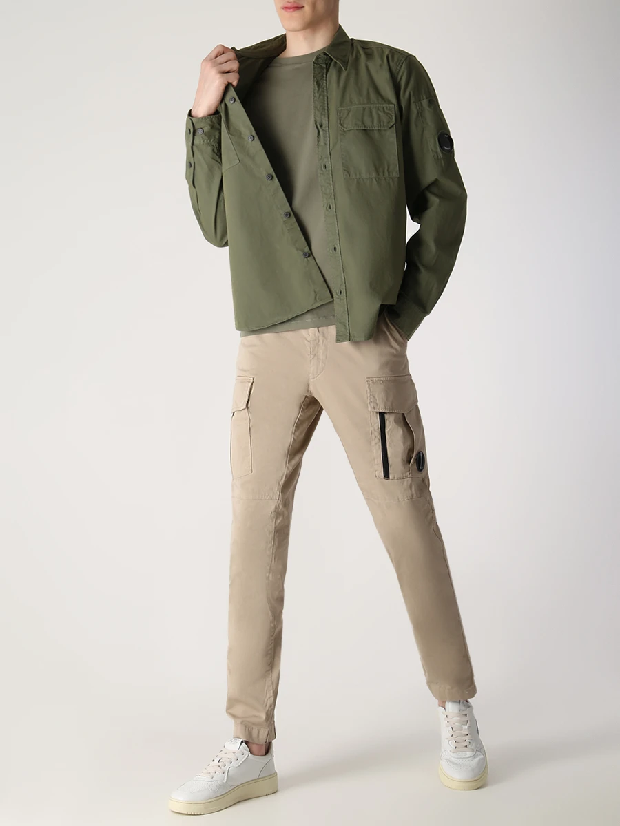 Брюки-карго хлопковые