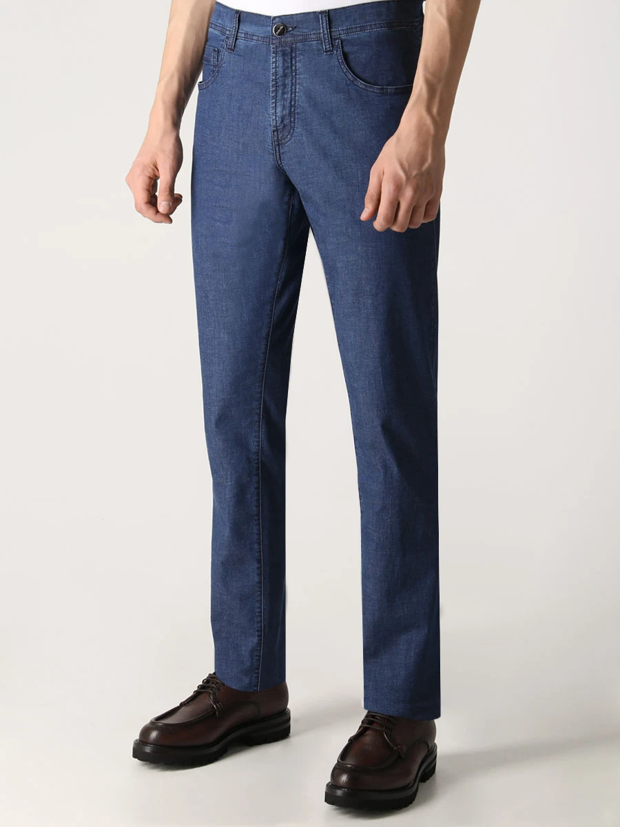 Джинсы Modern Fit хлопковые